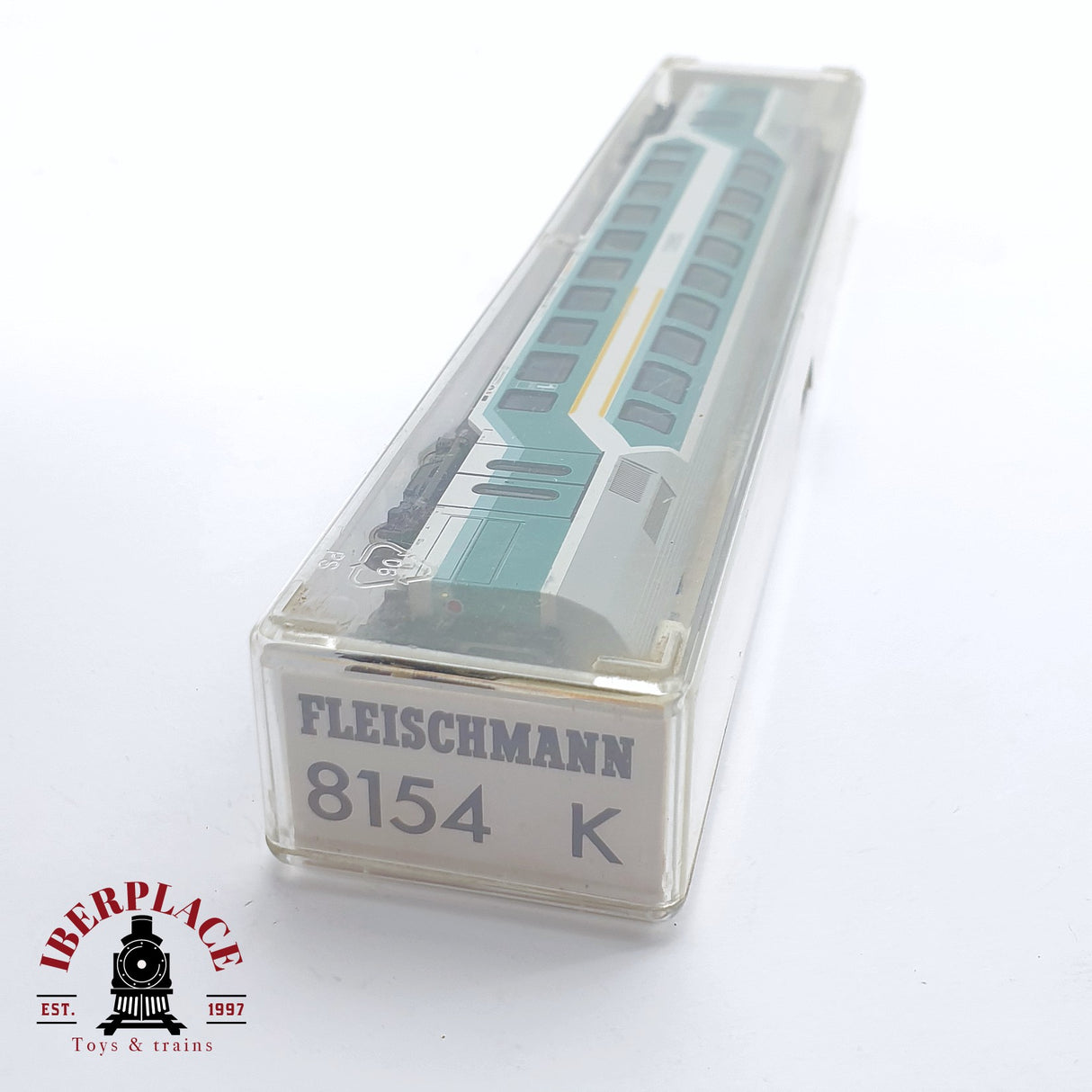 ♻️ 2 mano - Fleischmann 8154 Vagón de doble piso München Hbf DB N escala 1:160 AN03