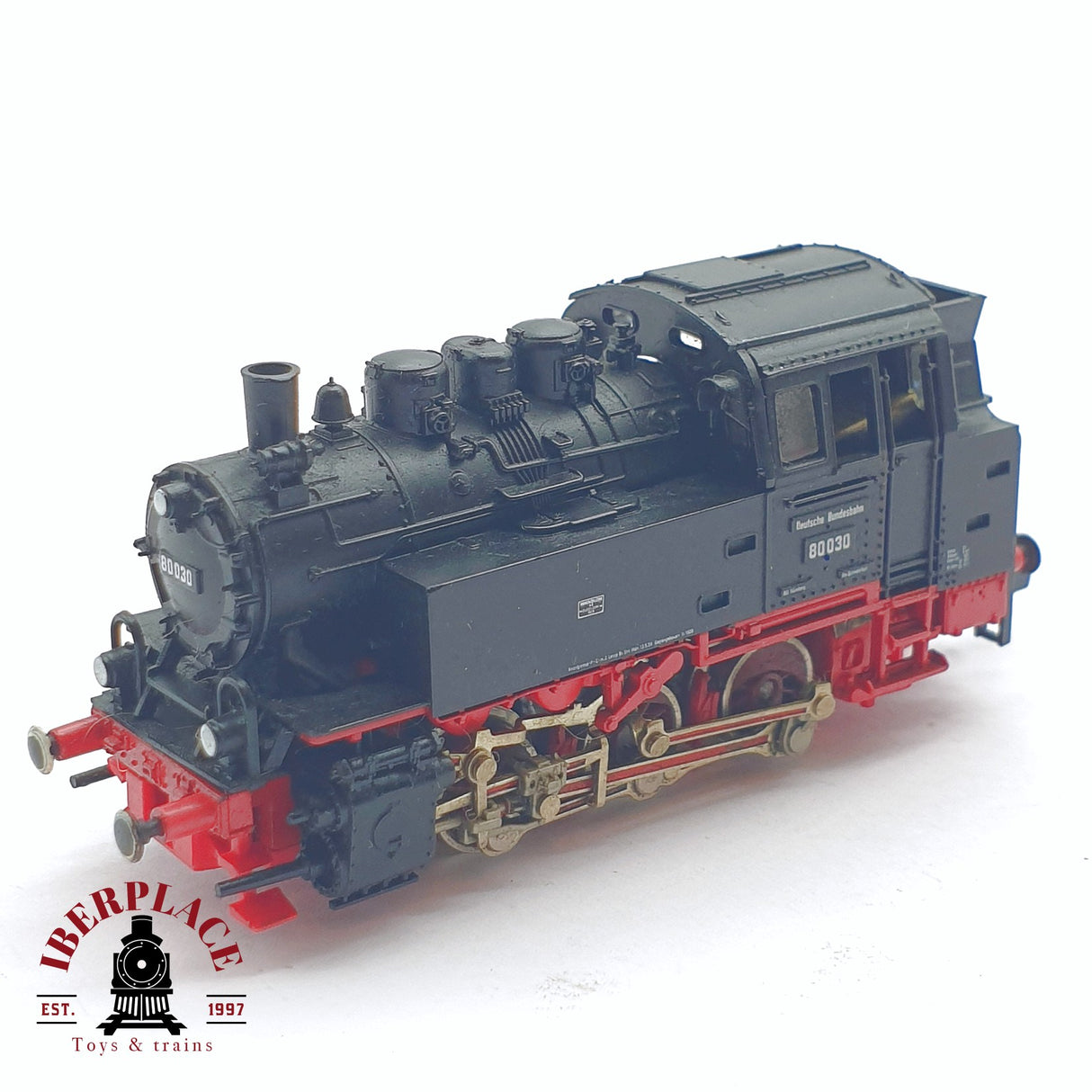 ♻️ 2 mano - Fleischmann Locomotora DB 80 030 N escala 1:160 AN03