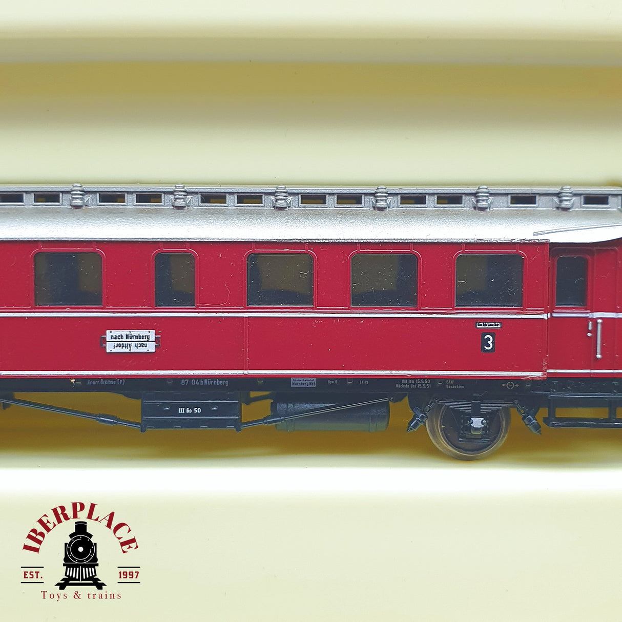 ♻️ 2 mano - Minitrix 51 2994 00 Set Locomotora ET 87 DB N escala 1:160 TEN06