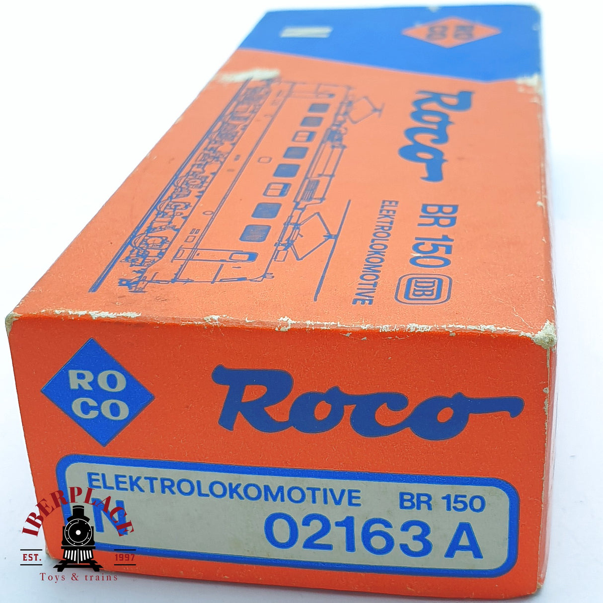 ♻️ 2 mano - Roco 02163A Locomotora BR 150 DB N escala 1:160 TEN06