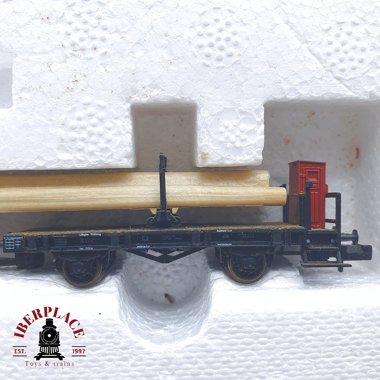 ♻️ 2 mano - Fleischmann 7883 set Locomotora K.P.E.V 3915 N escala 1:160 TEN06