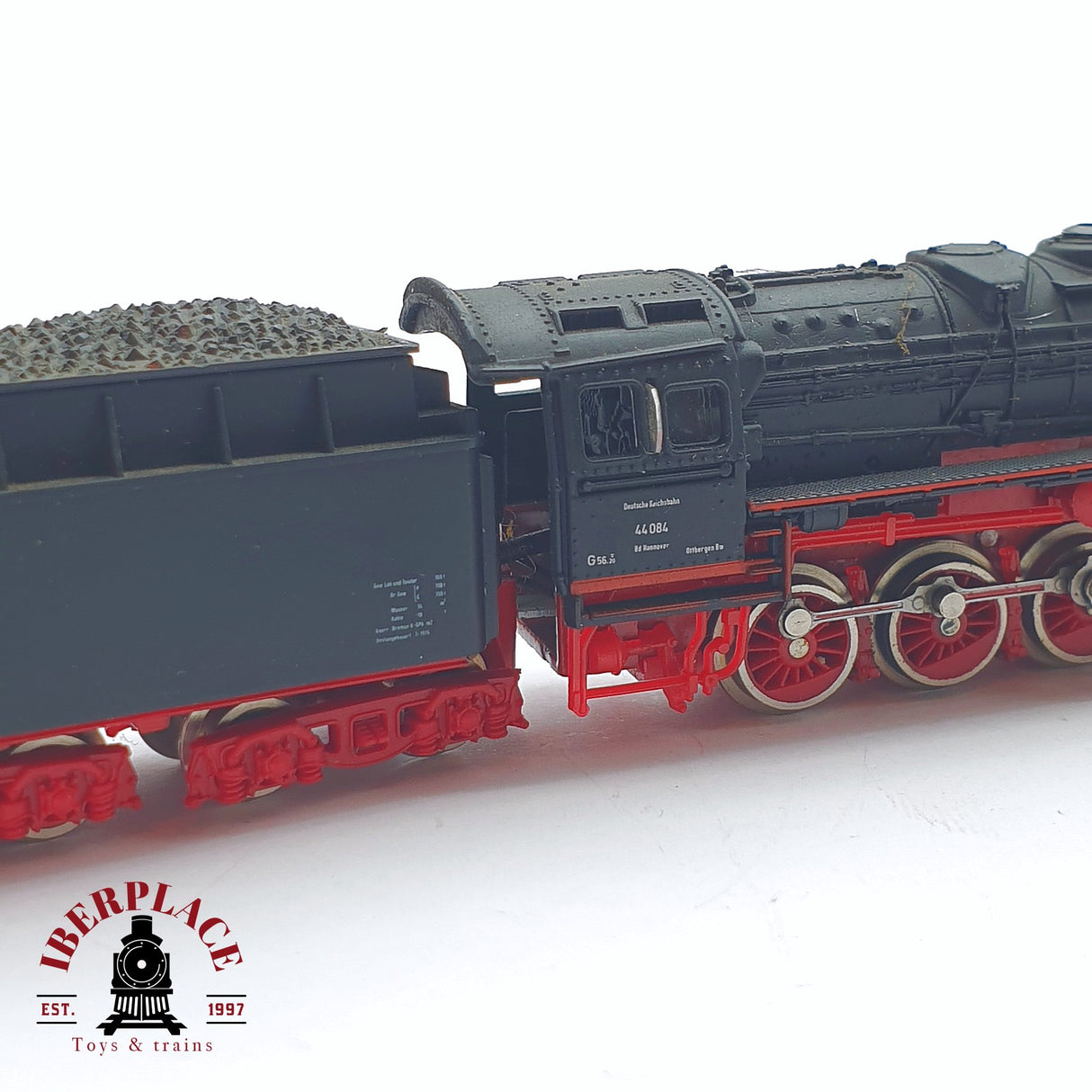 ♻️ 2 mano - Roco 23208 (2106D) Locomotora BR 44 DR N escala 1:160 TEN06