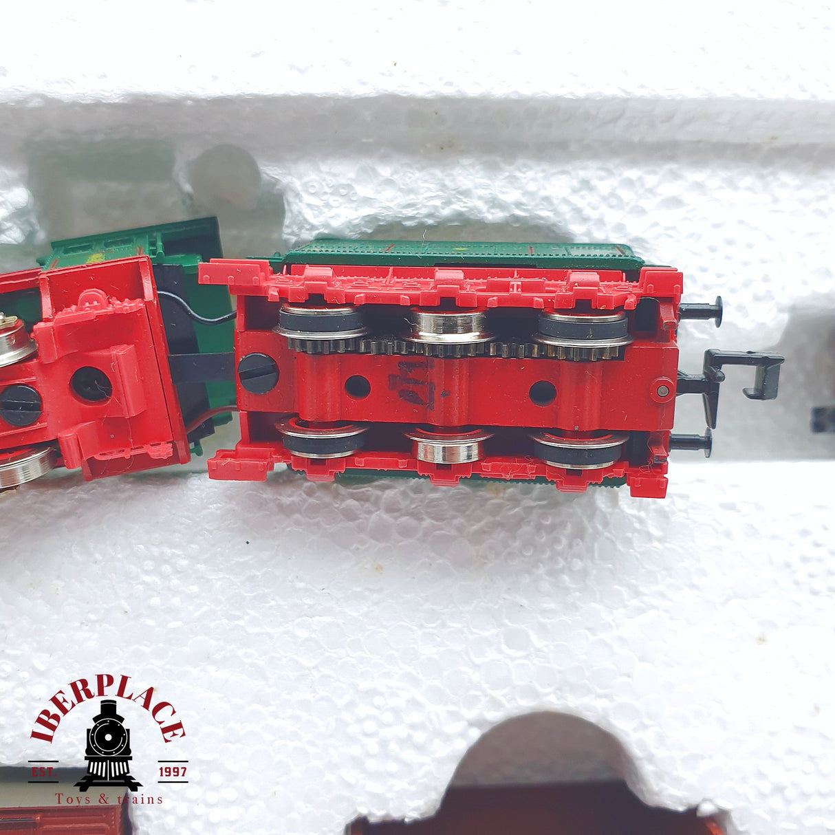 ♻️ 2 mano - Fleischmann 7883 set Locomotora K.P.E.V 3915 N escala 1:160 TEN06