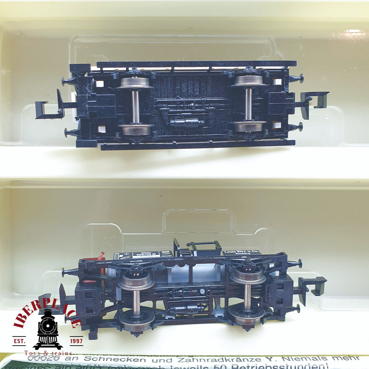 ♻️ 2 mano - Minitrix 11012 Set Locomotora K.P.E.V 6081 N escala 1:160 TEN06