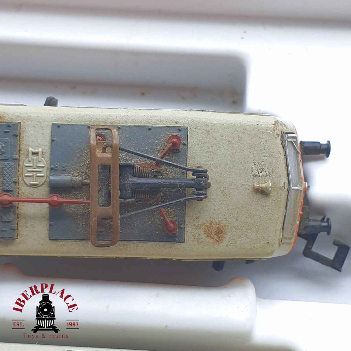 ♻️ 2 mano - Minitrix 51 1027 20 Set Locomotora BR 111 DB 20 Jahre N escala 1:160 TEN06