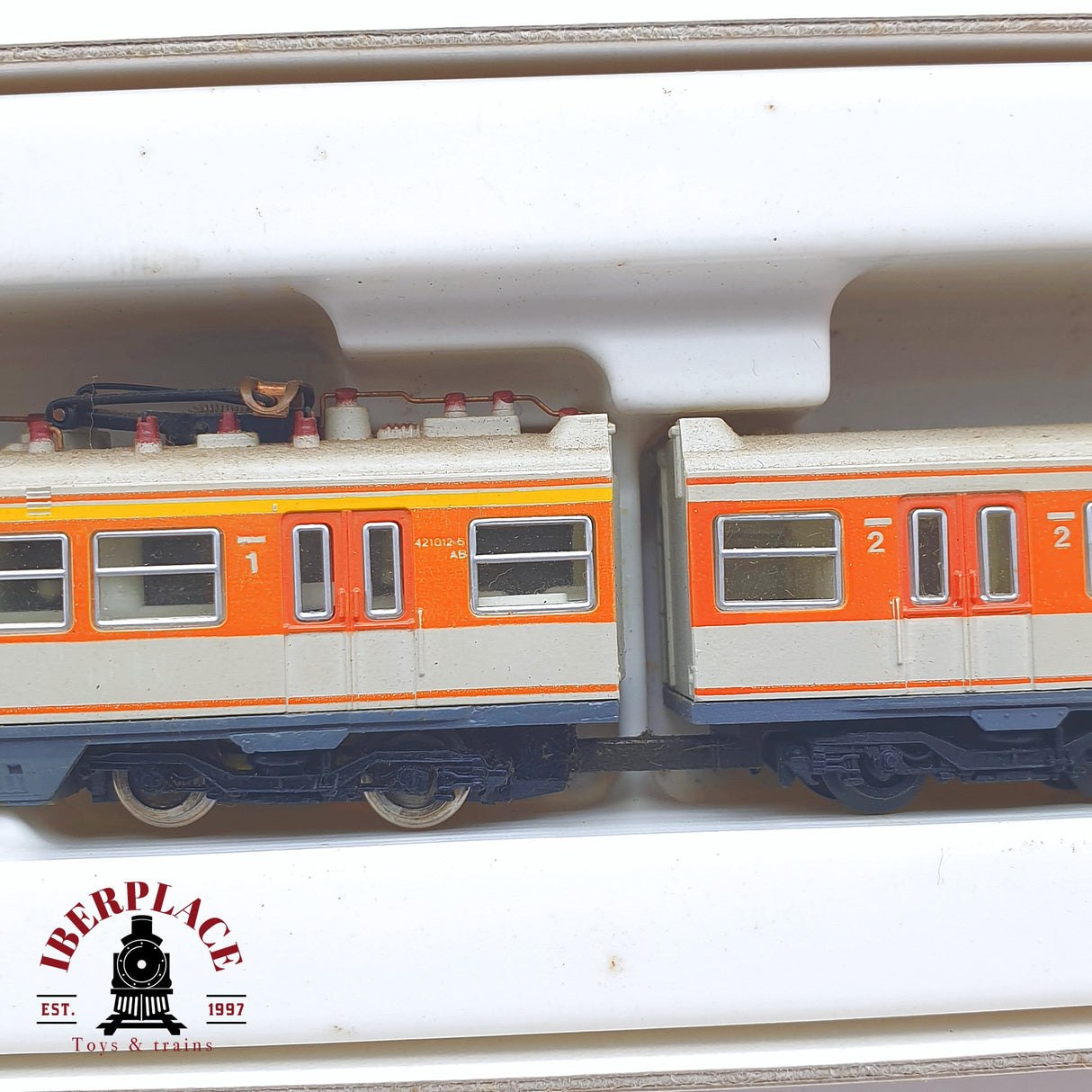 ♻️ 2 mano - Arnold 2950 Locomotora ET 420 DB N escala 1:160 TEN06