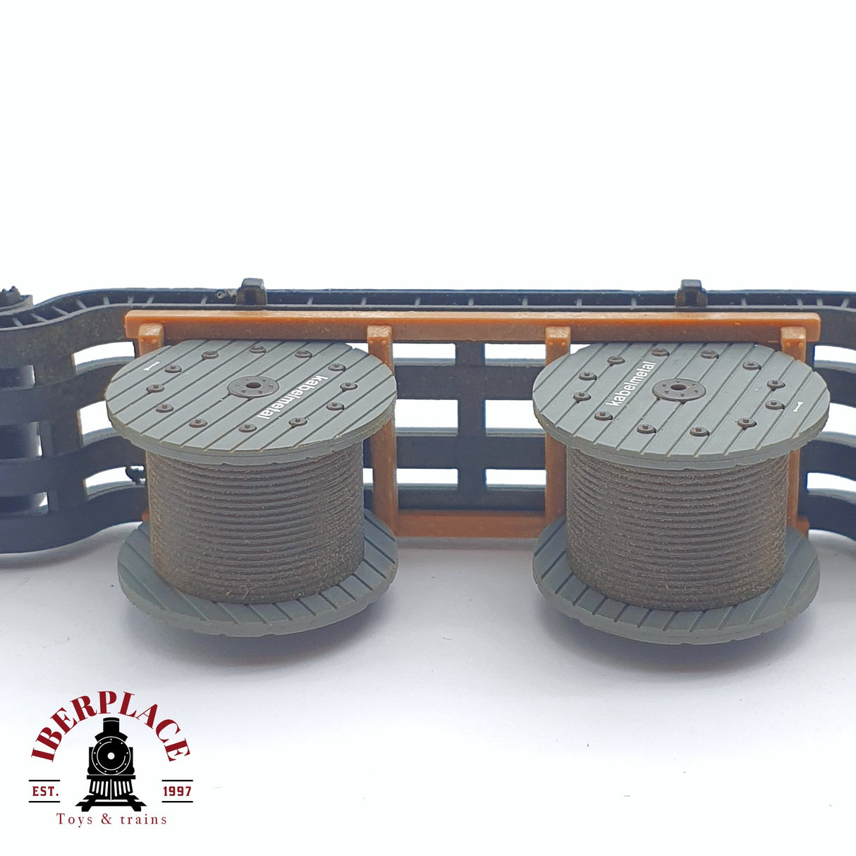 ♻️ 2 mano - Fleischmann 8299 vagón remolque de plataforma baja DB N escala 1:160 TEN06