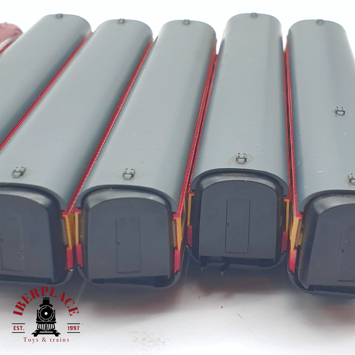 ♻️ 2 mano - Roco set locomotora Trans Europ Express DB VT 11 5011 N escala 1:160 TEN06