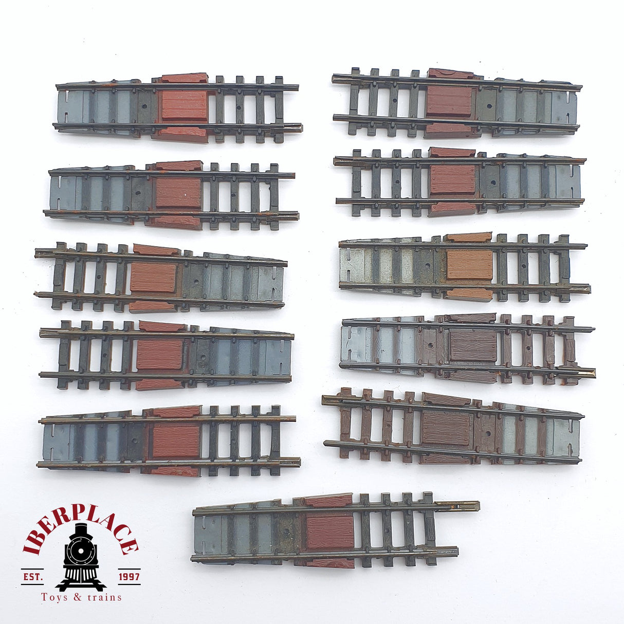 ♻️ 2 mano - 11x Arnold piezas complementarias para plataforma giratoria N escala 1:160 TEN06