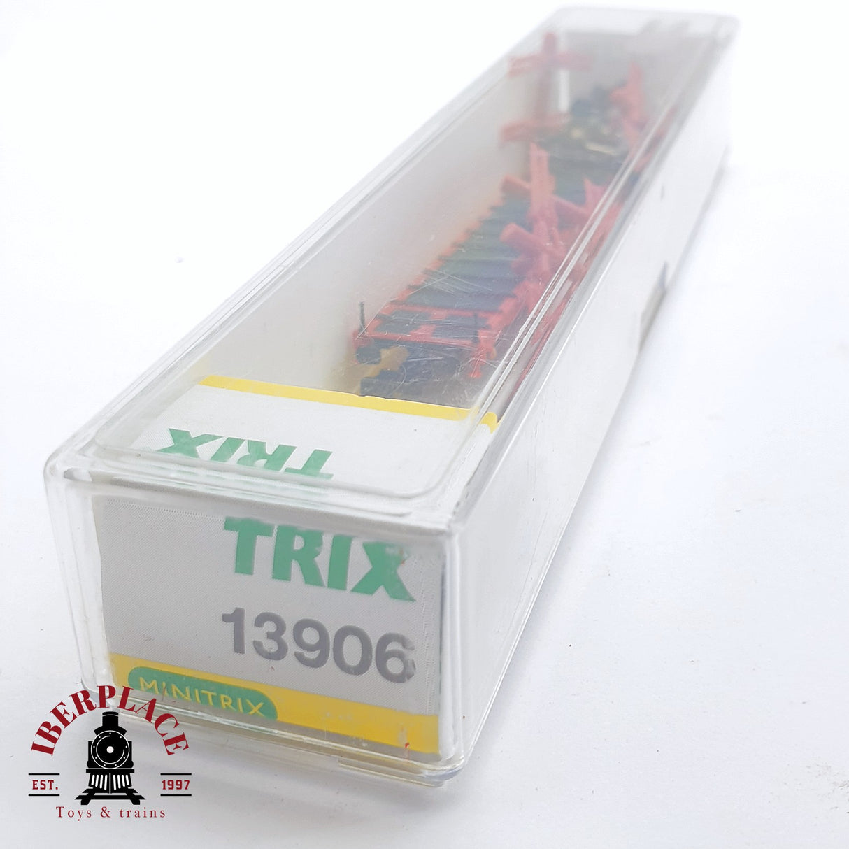 ♻️ 2 mano - Minitrix 13906 plataforma para piezas Cargo DB N escala 1:160 TEN06