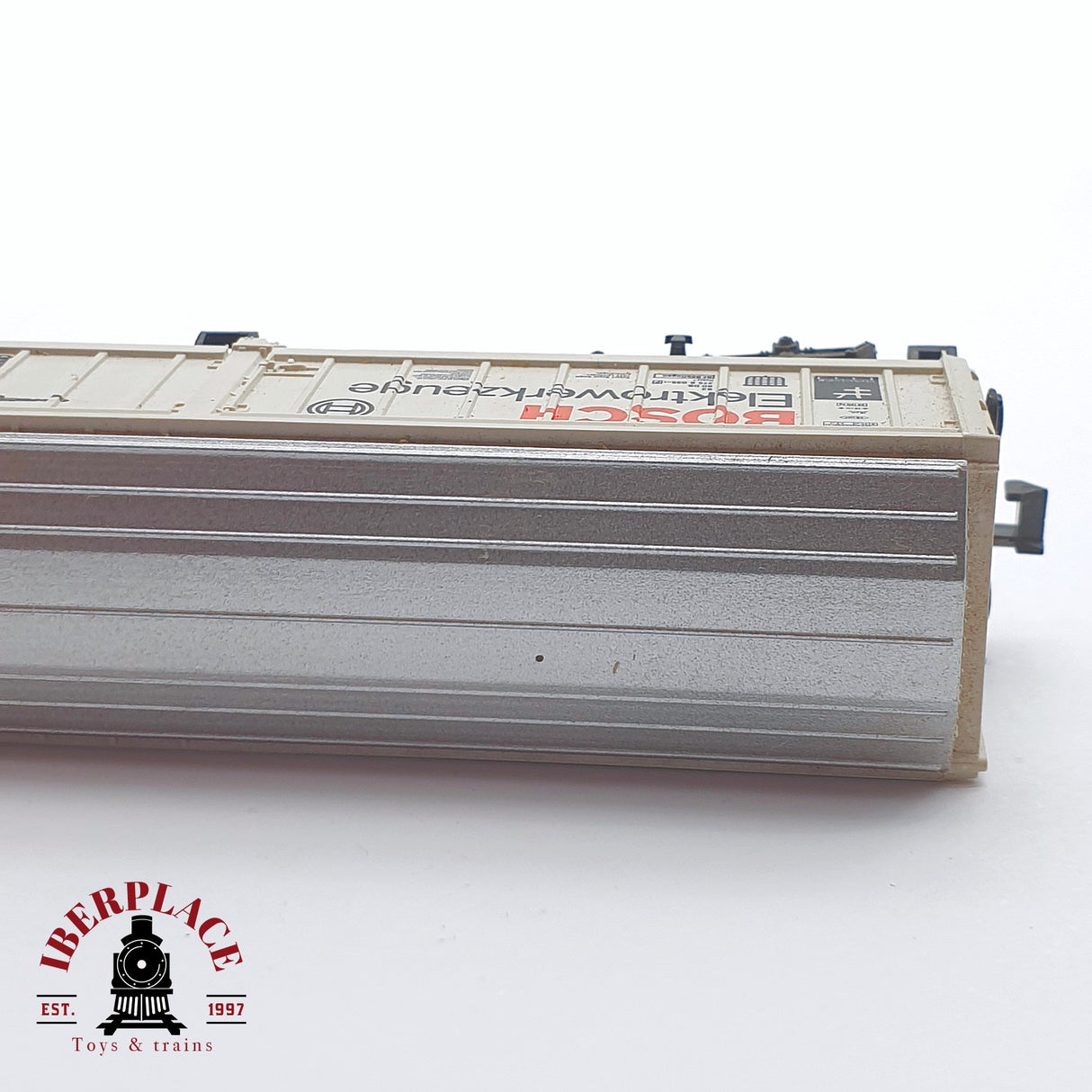 ♻️ 2 mano - Fleischmann 8385K vagón mercancías Bosch DB N escala 1:160 TEN06