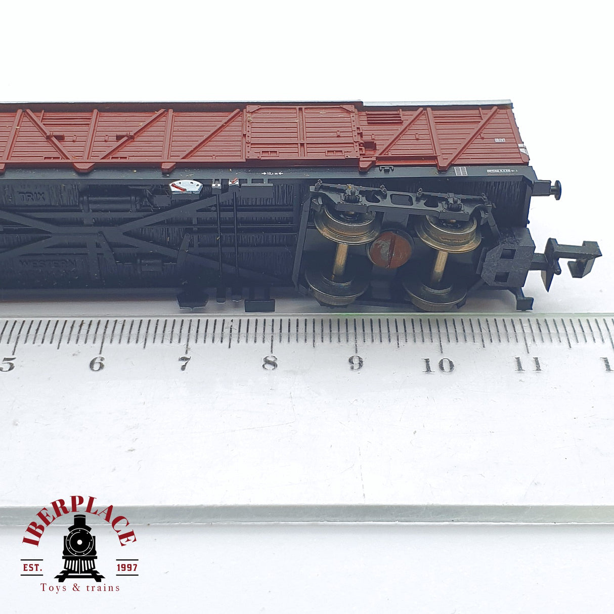 ♻️ 2 mano - Minitrix 13597 vagon mercancias DB N escala 1:160 TEN06