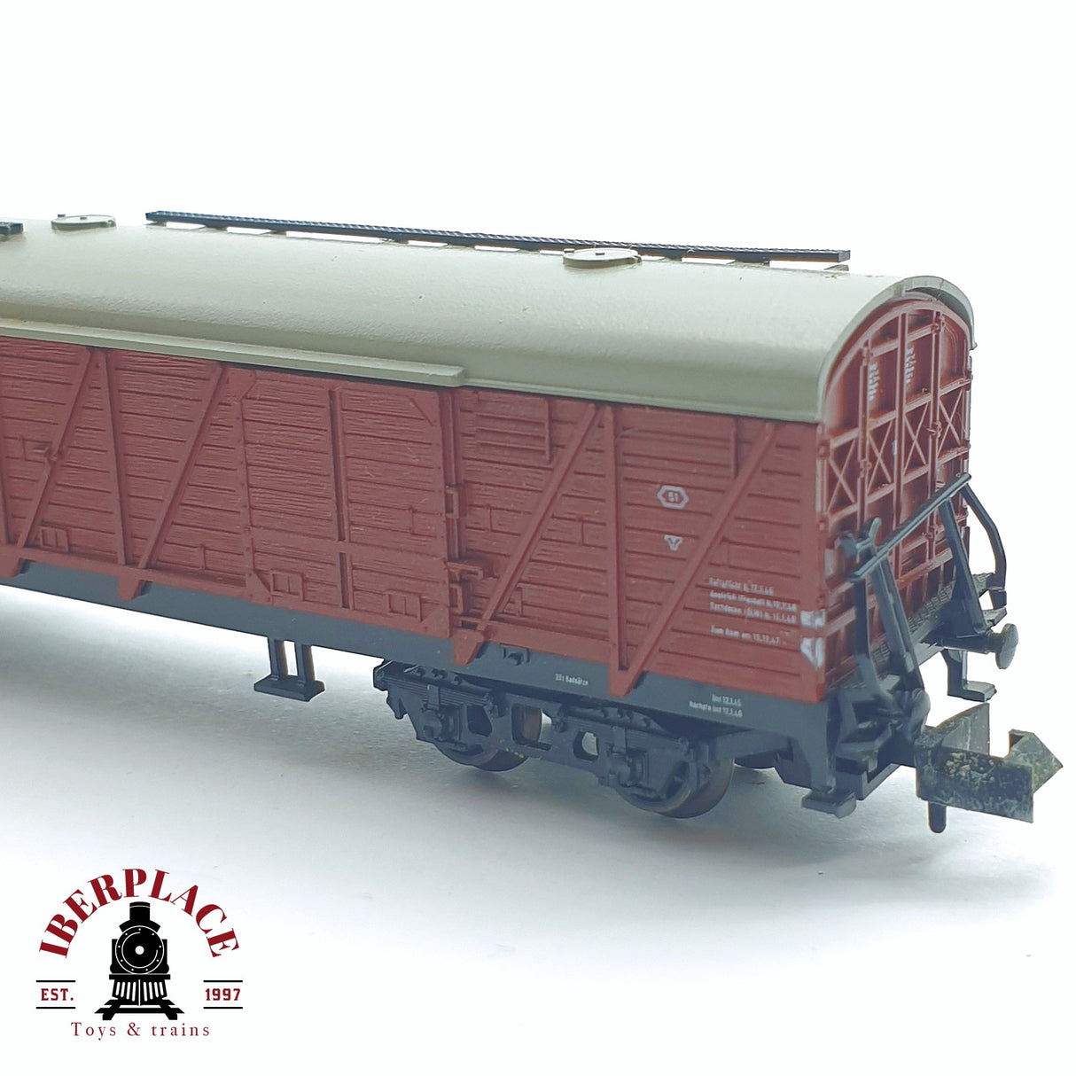 ♻️ 2 mano - Minitrix 13598 vagón mercancias DR N escala 1:160 TEN06