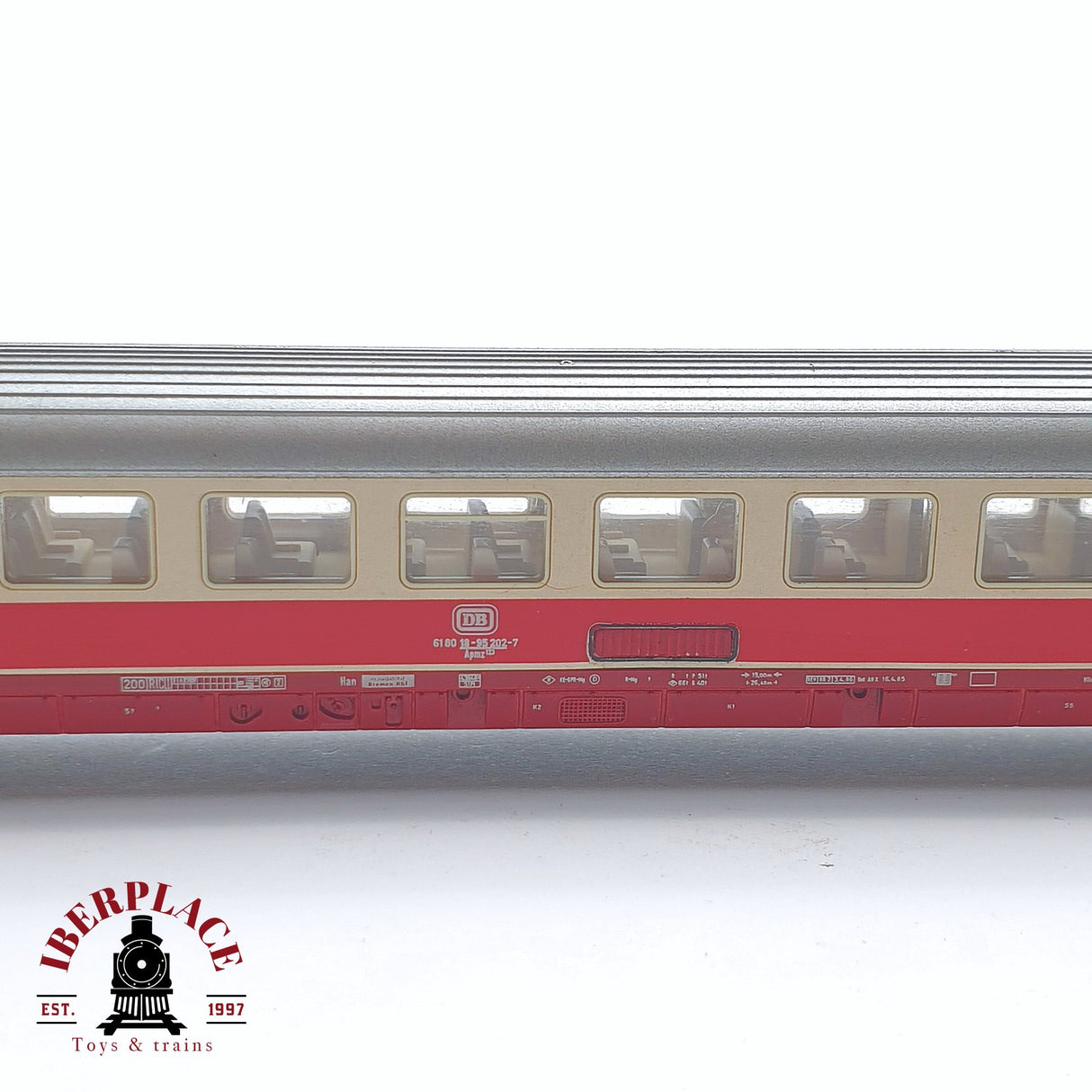 ♻️ 2 mano - Minitrix 13096 vagón pasajeros DB clase 1 N escala 1:160 TEN06