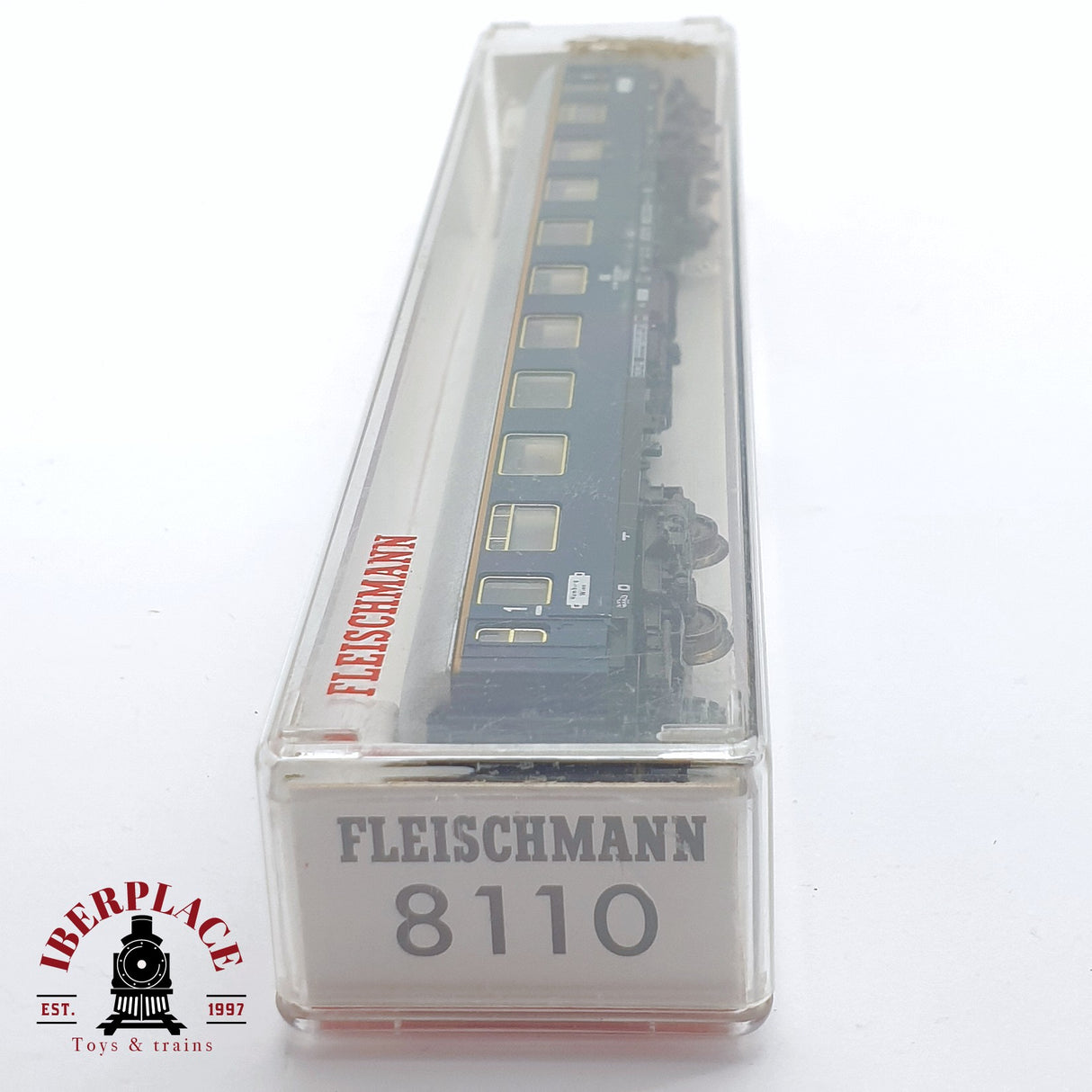 ♻️ 2 mano - Fleischmann 8110 vagón pasajeros DB clase 1 N escala 1:160 TEN06