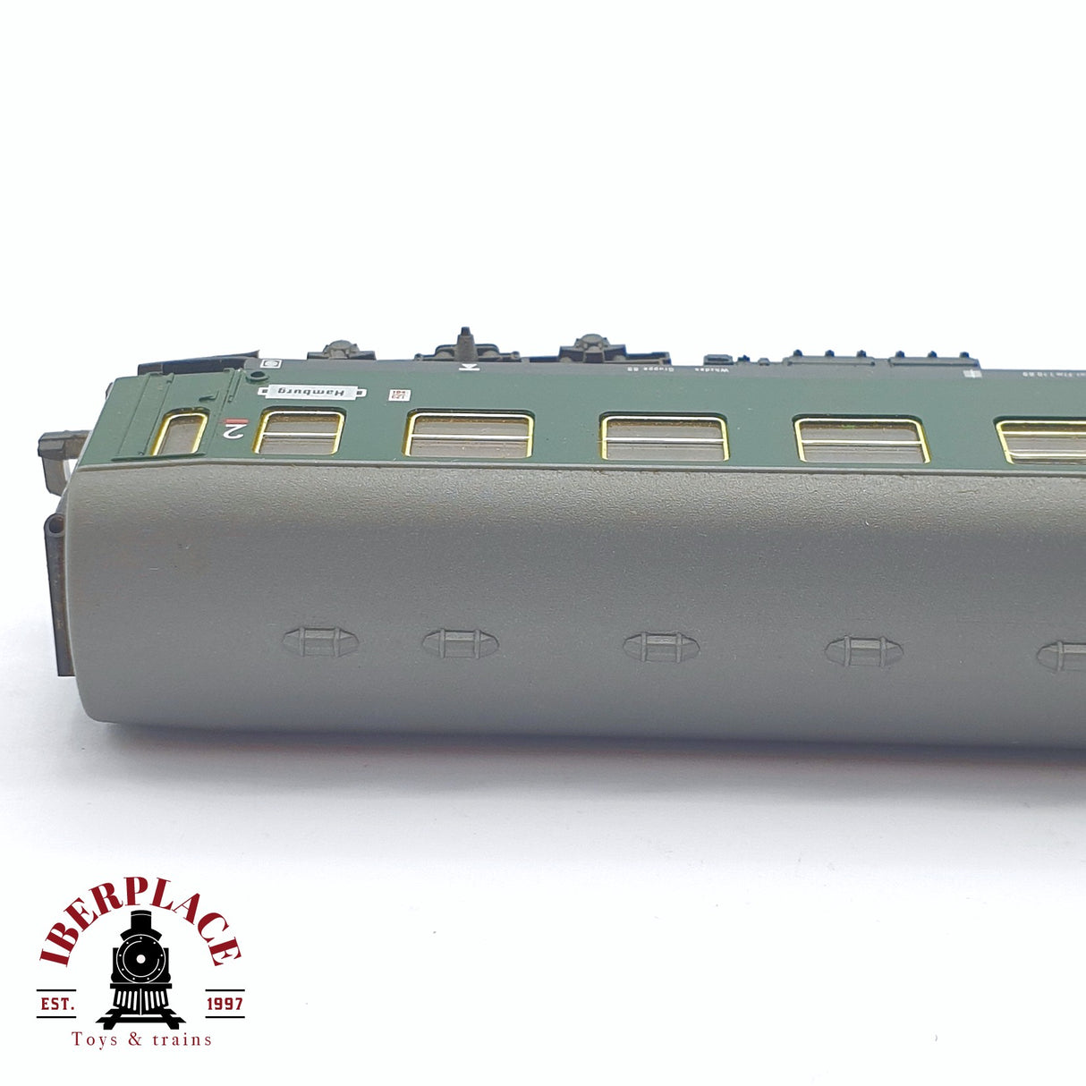 ♻️ 2 mano - Fleischmann 8116 vagón pasajeros DB clase 2 N escala 1:160 TEN06