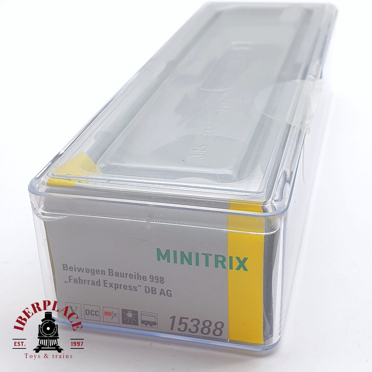 ♻️ 2 mano - Minitrix 4x Ferrobus con remolques DB Bicicleta express N escala 1:160 TEN06