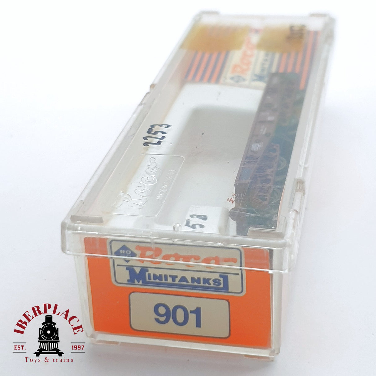 ♻️ 2 mano - Roco 901 vagón plataforma ÖBB N escala 1:160 TEN06 2/2