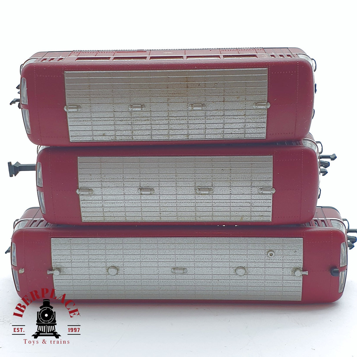 ♻️ 2 mano - Fleischmann 3x Ferrobus con remolques DB N escala 1:160 TEN06