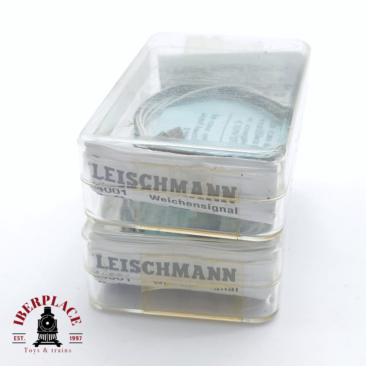 ♻️ 2 mano - Fleischmann 2x 944001 señal para cambios de aguja N escala 1:160 TEN06