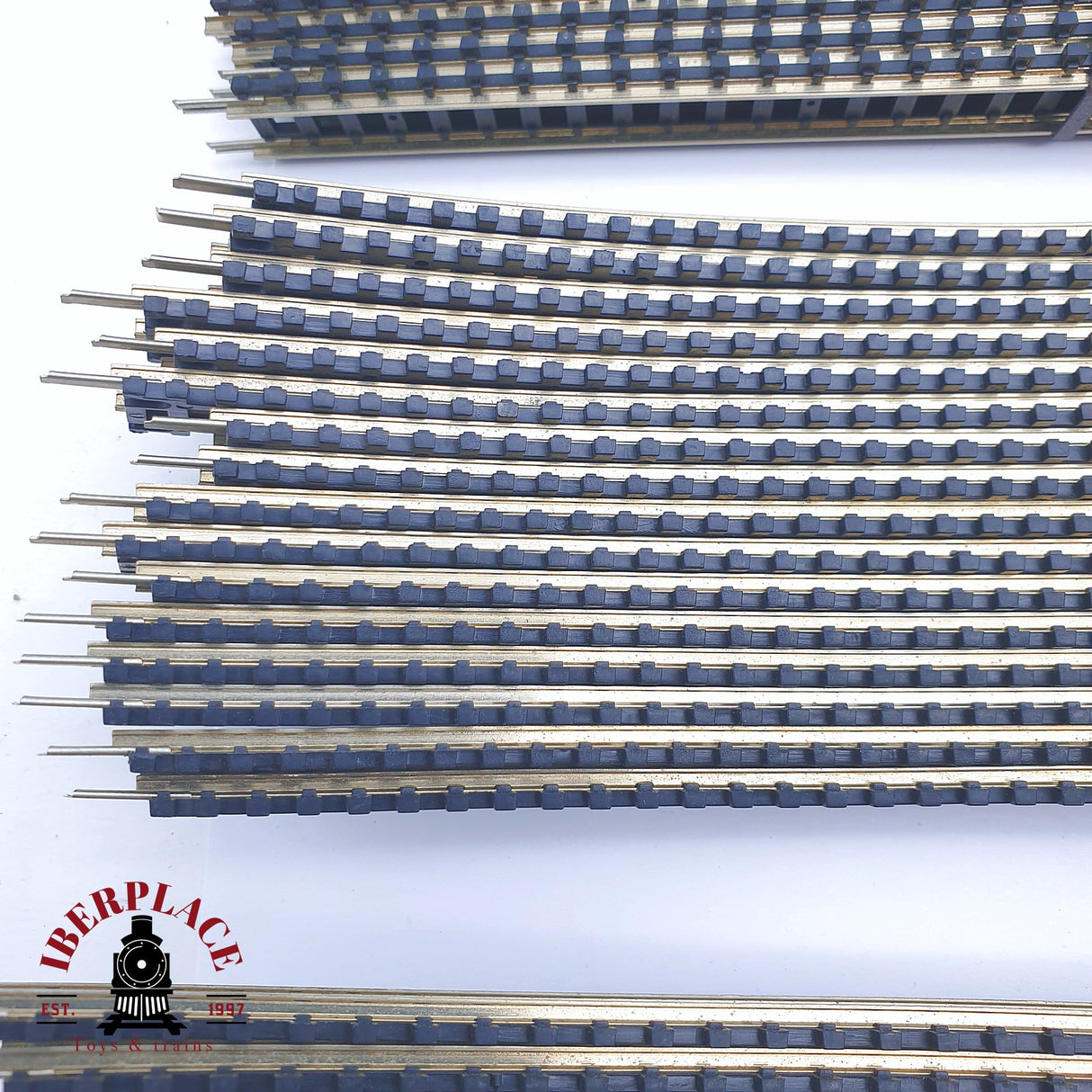 ♻️ 2 mano - 72x Darstaed vías curvas rectas desvíos N escala 1:160 TEN06