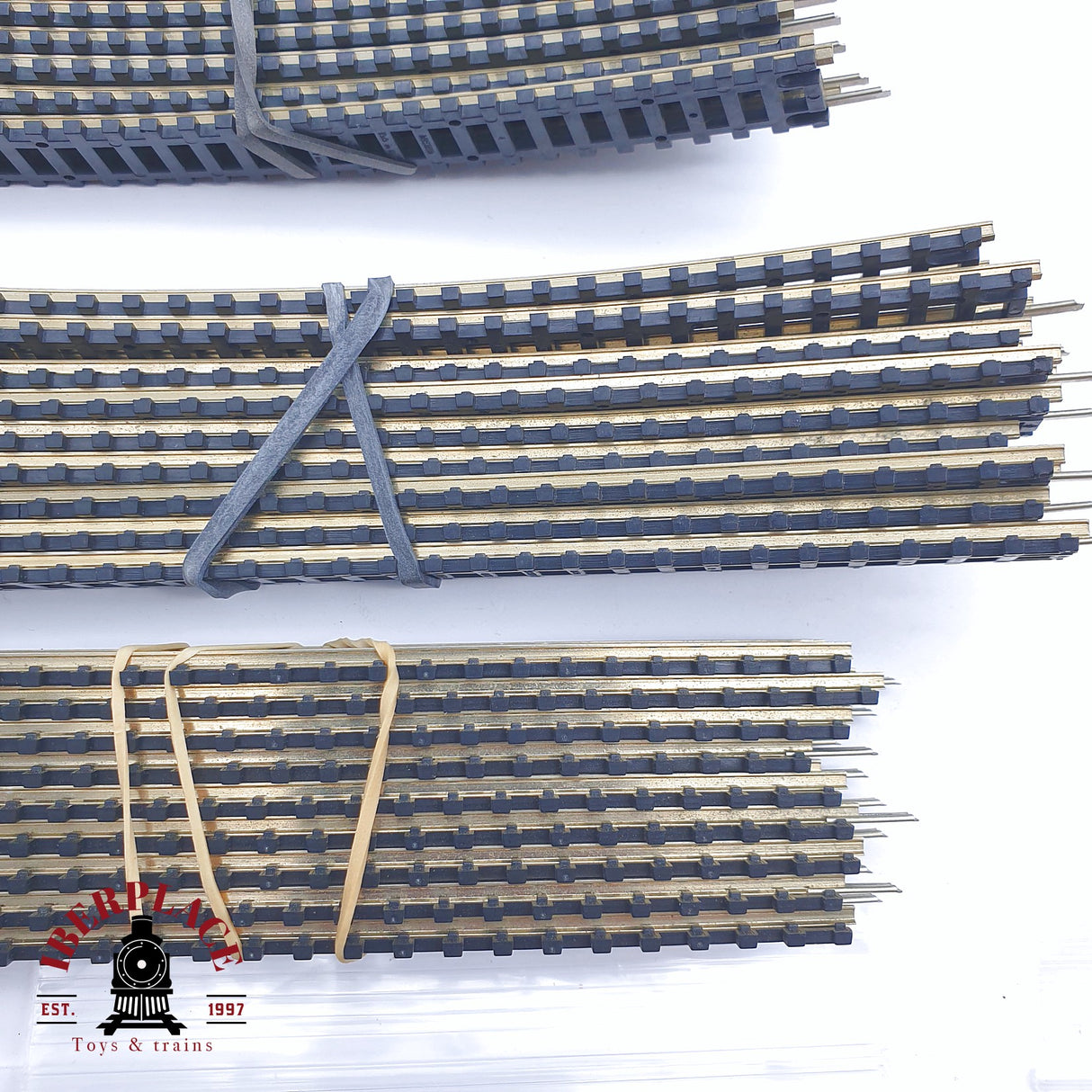 ♻️ 2 mano - 72x Darstaed vías curvas rectas desvíos N escala 1:160 TEN06