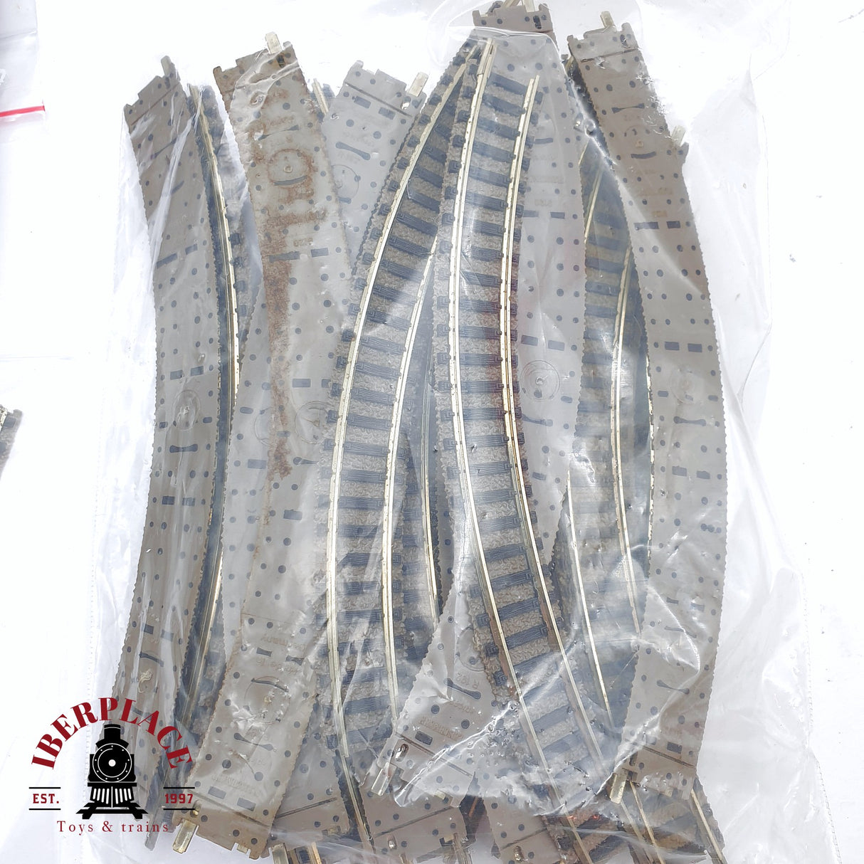 ♻️ 2 mano - 138x Fleischmann vías curvas rectas desvíos N escala 1:160 TEN06