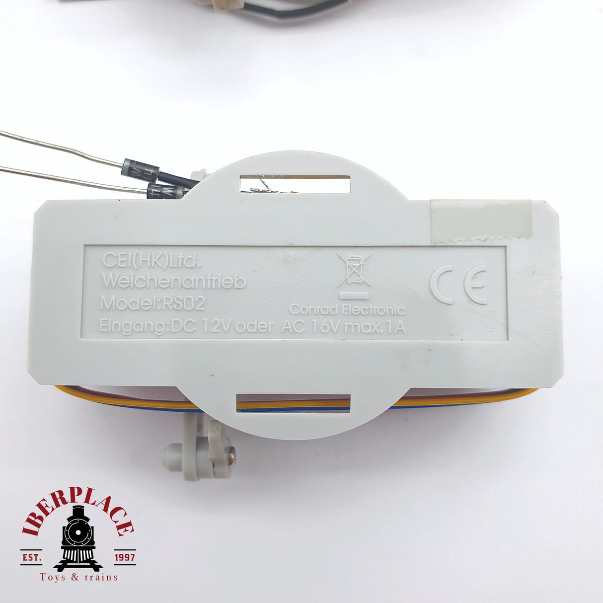 ♻️ 2 mano - 3x Conrad 1396900 accionamiento universal para desvíos N escala 1:160 TEN06