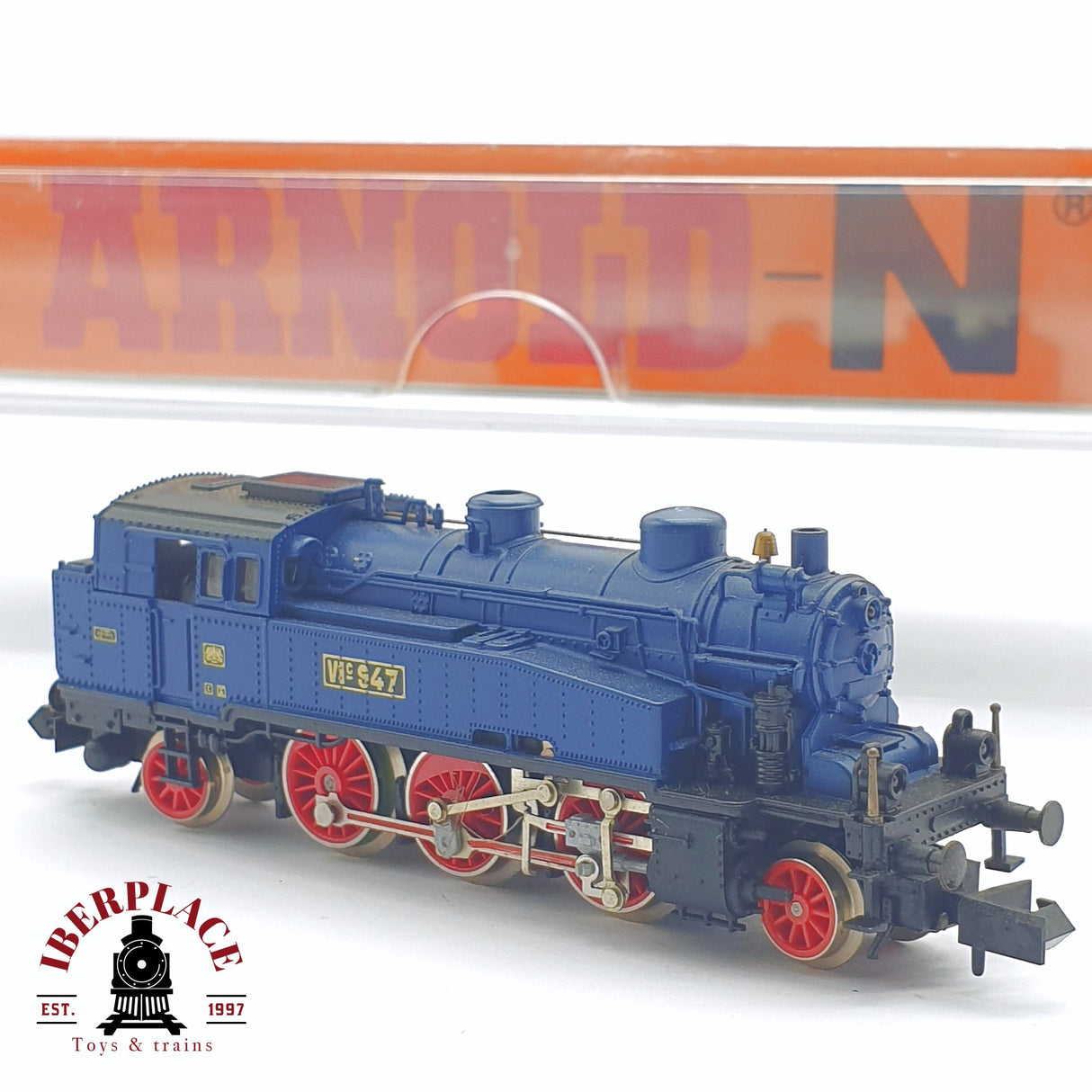 ♻️ 2 mano - Arnold 2213 Locomotora VI 947 Bad.St.B N escala 1:160 TEN06
