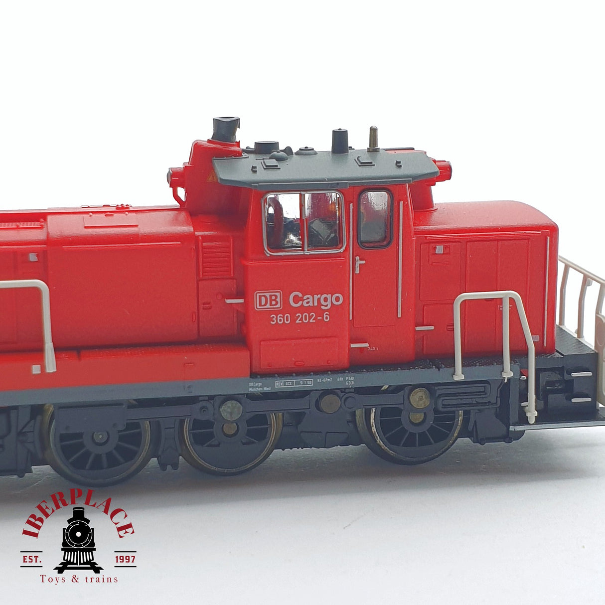 ♻️ 2 mano - Minitrix 12145 Locomotora BR 360 DB cargo N escala 1:160 TEN06