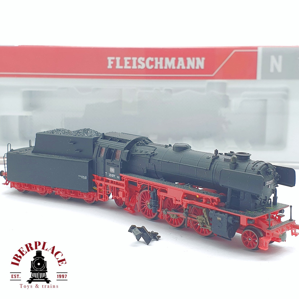 ♻️ 2 mano - Fleischmann 712375 Locomotora digital BR 23 con sonido N escala 1:160 TEN06
