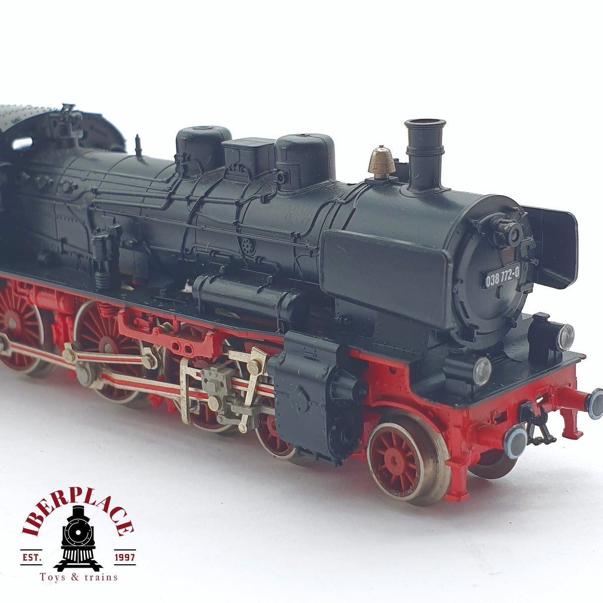 ♻️ 2 mano - Fleischmann 7160 Locomotora BR 038 DB N escala 1:160 TEN06