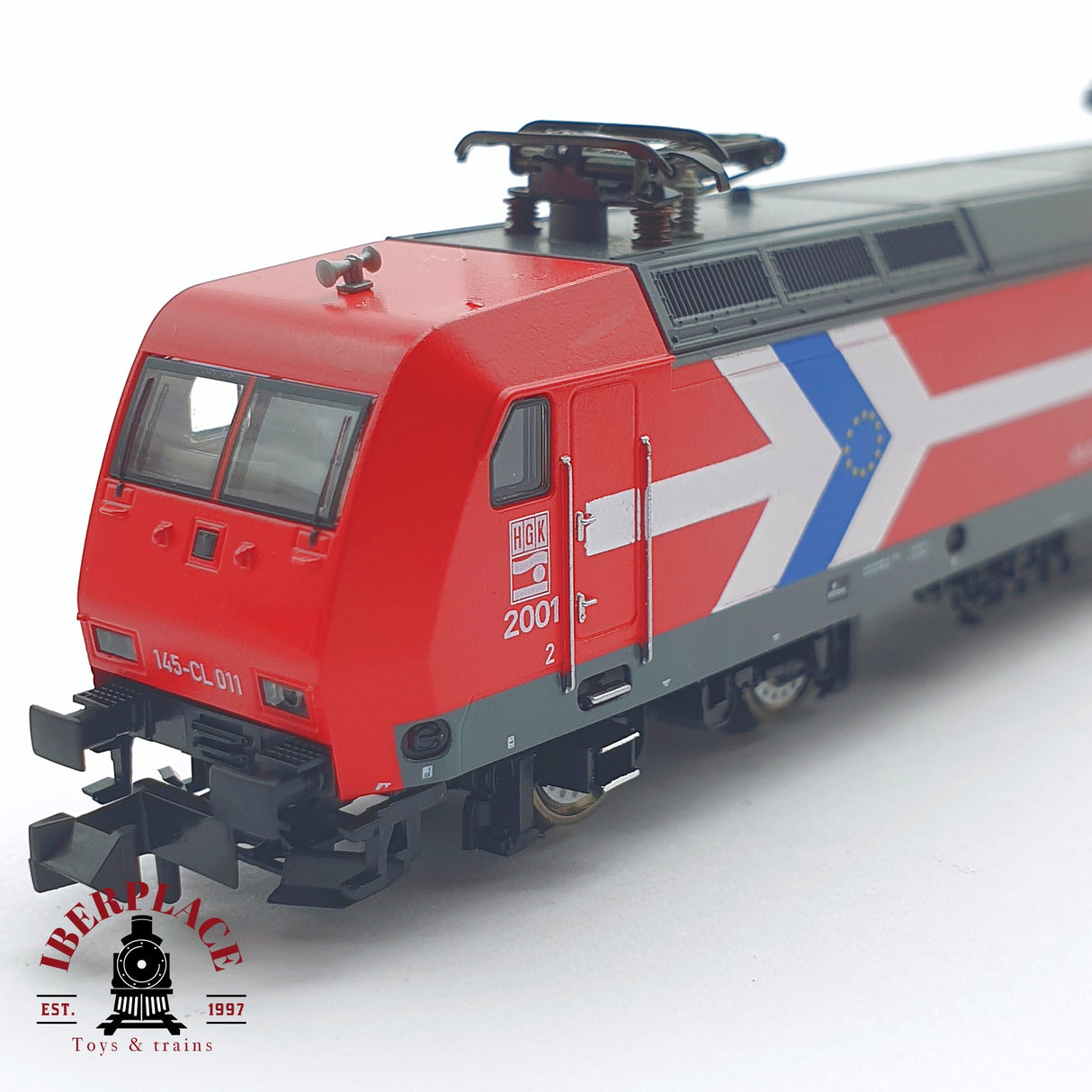 ♻️ 2 mano - Fleischmann 81 7320K Locomotora HGK 145 CL 011 N escala 1:160 TEN06