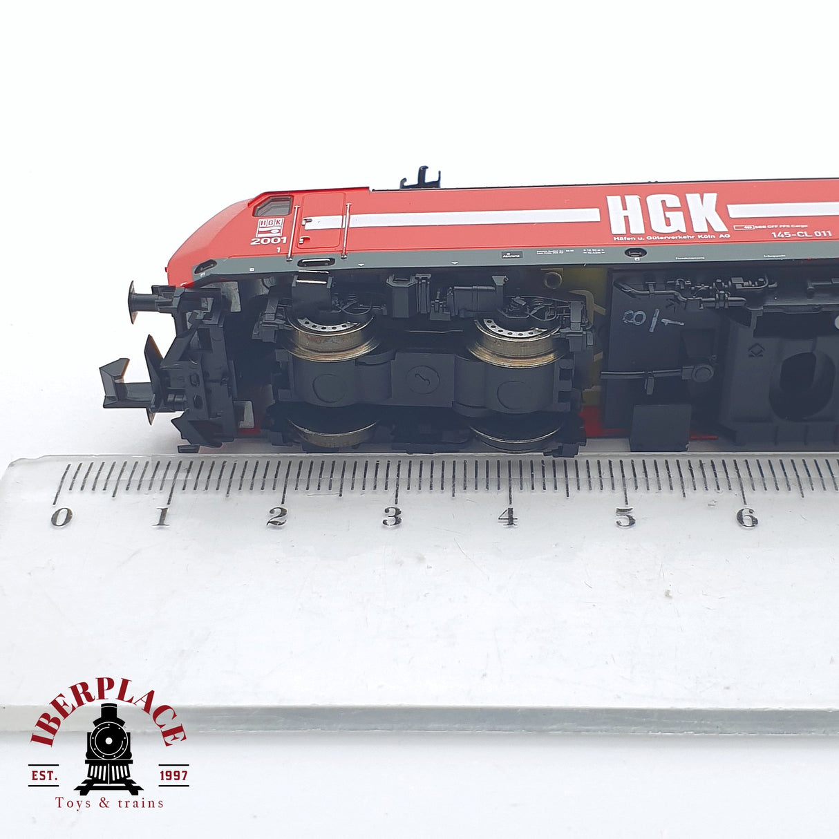 ♻️ 2 mano - Fleischmann 81 7320K Locomotora HGK 145 CL 011 N escala 1:160 TEN06