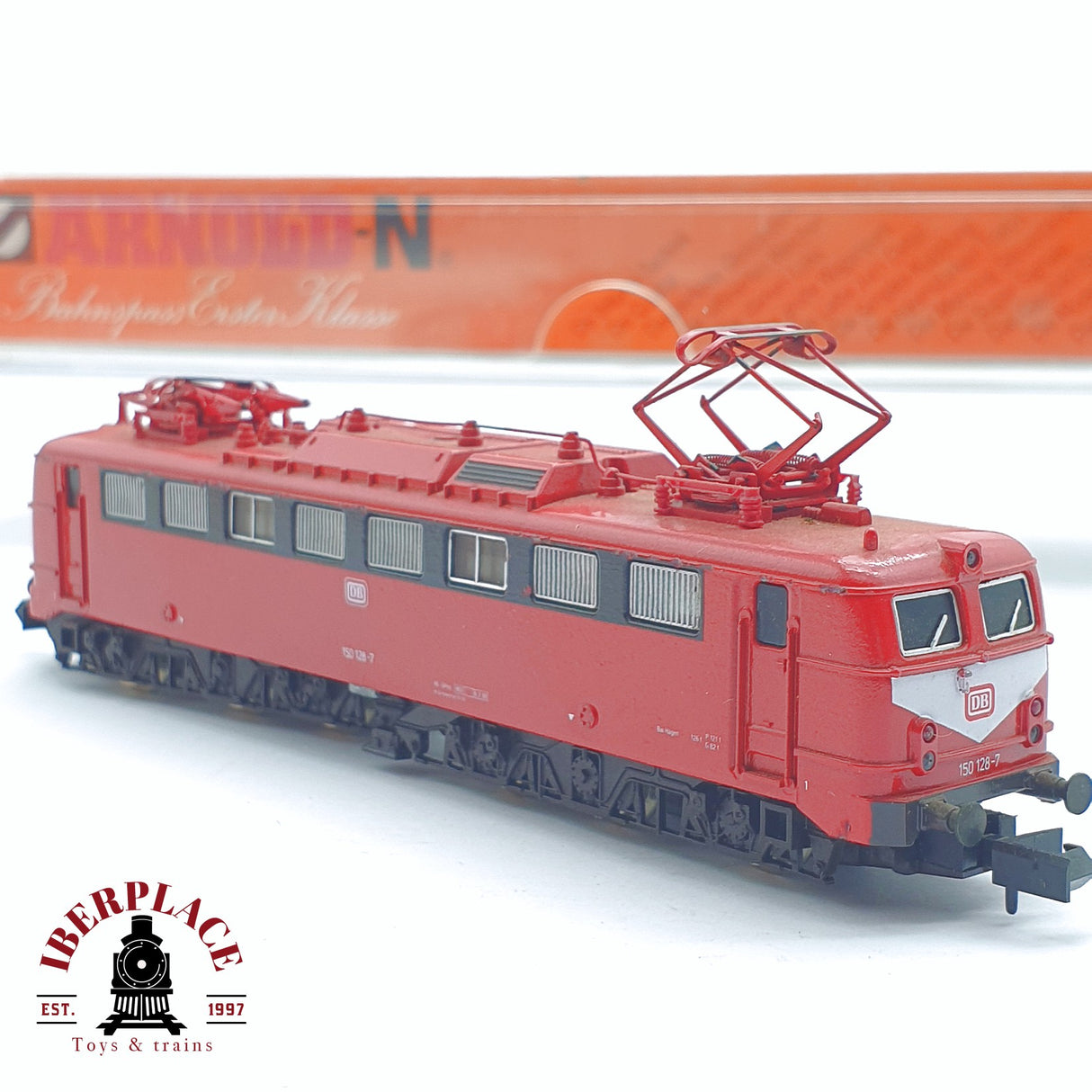 ♻️ 2 mano - Arnold 2356 Locomotora BR 150 DB N escala 1:160 TEN06
