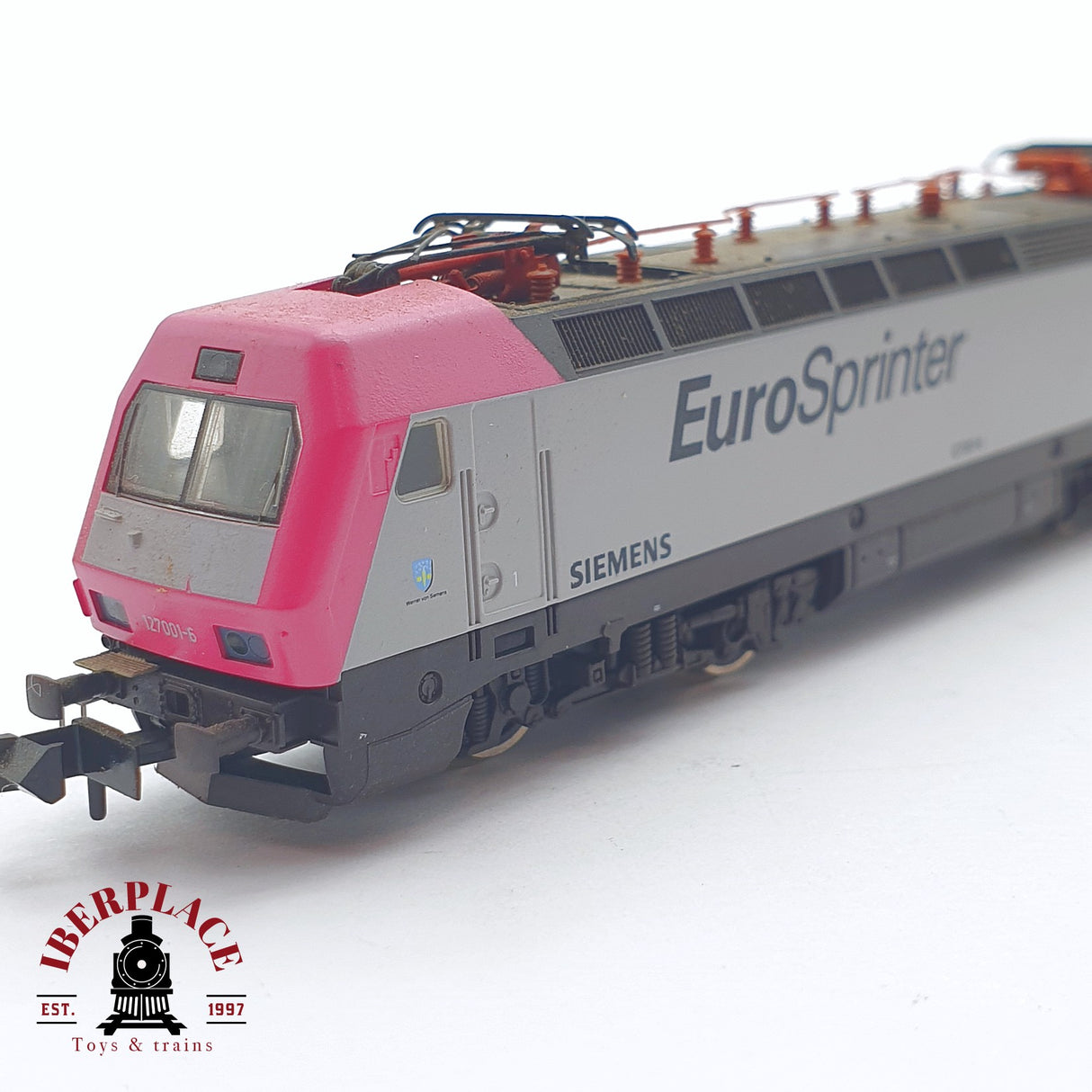 ♻️ 2 mano - Arnold 2435 Locomotora EuroSprinter N escala 1:160 TEN06