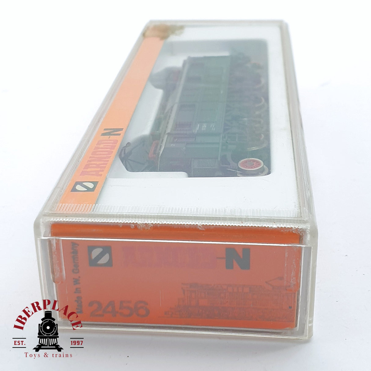 ♻️ 2 mano - Arnold 2456 Locomotora BR 117 DB N escala 1:160 TEN06