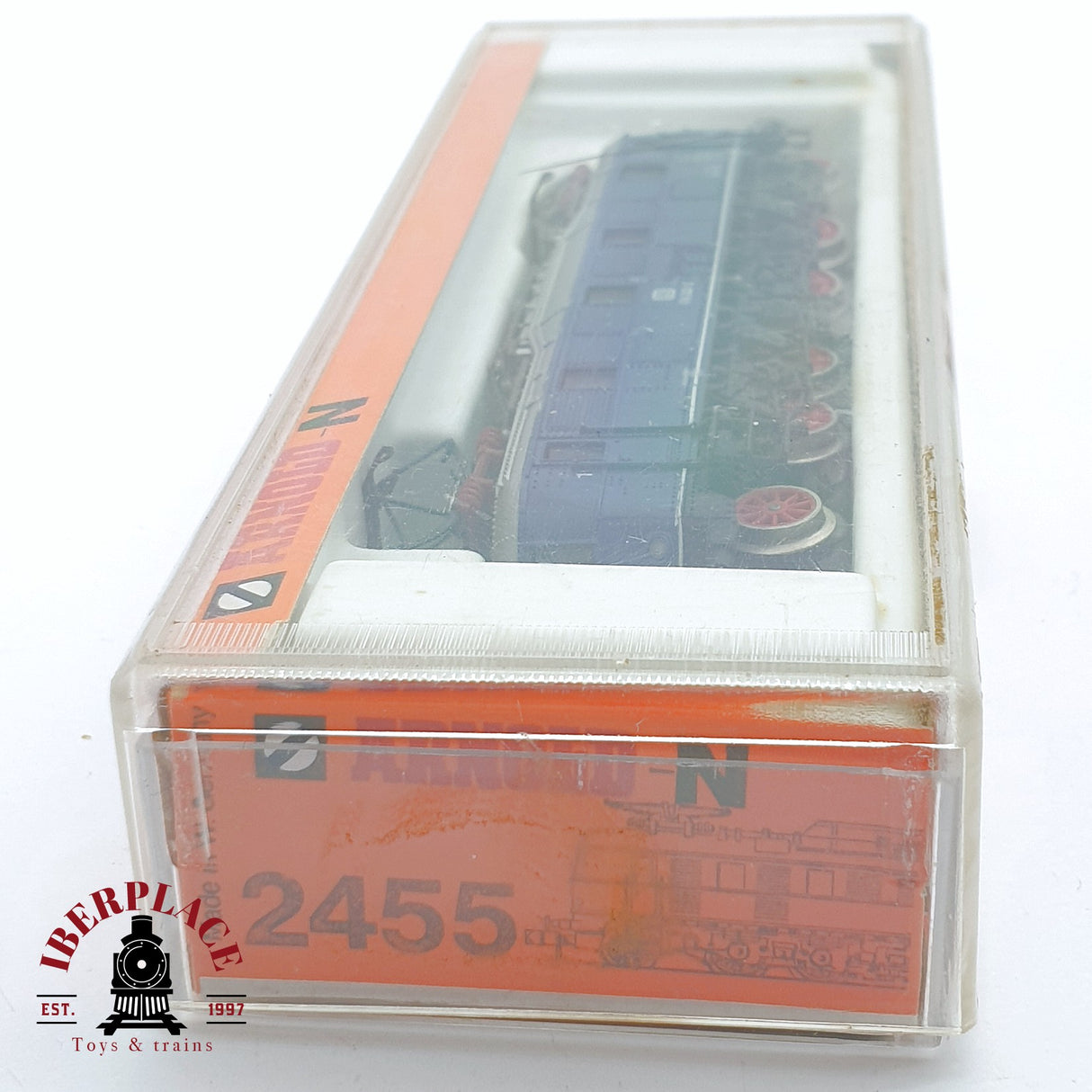 ♻️ 2 mano - Arnold 5783 Locomotora BR 118 DB N escala 1:160 TEN06