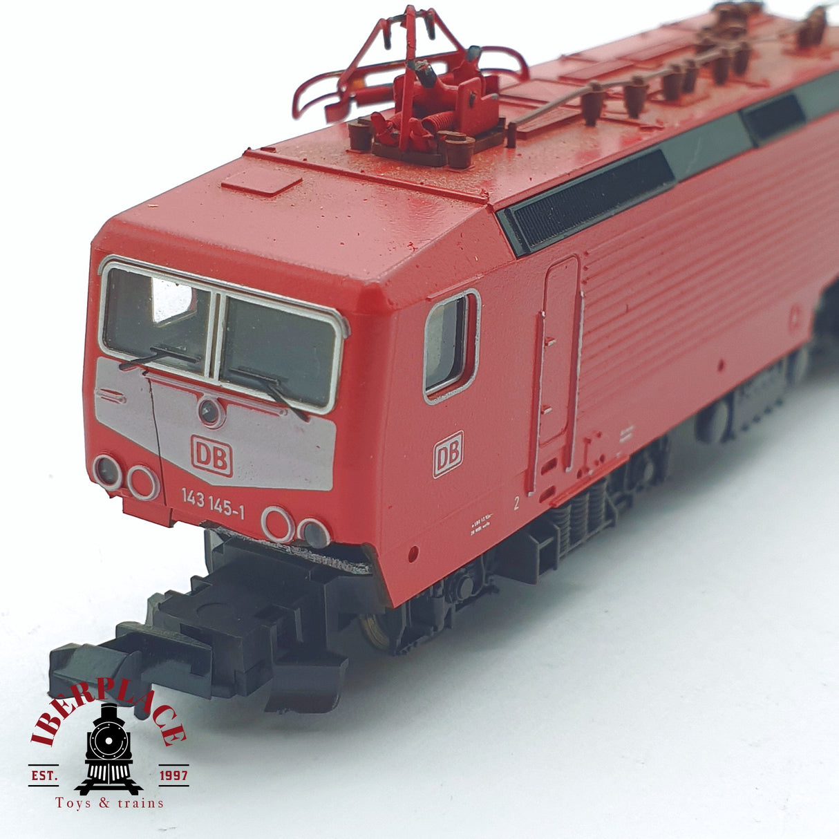 ♻️ 2 mano - Minitrix 12896 Locomotora BR 143 para piezas N escala 1:160 TEN06