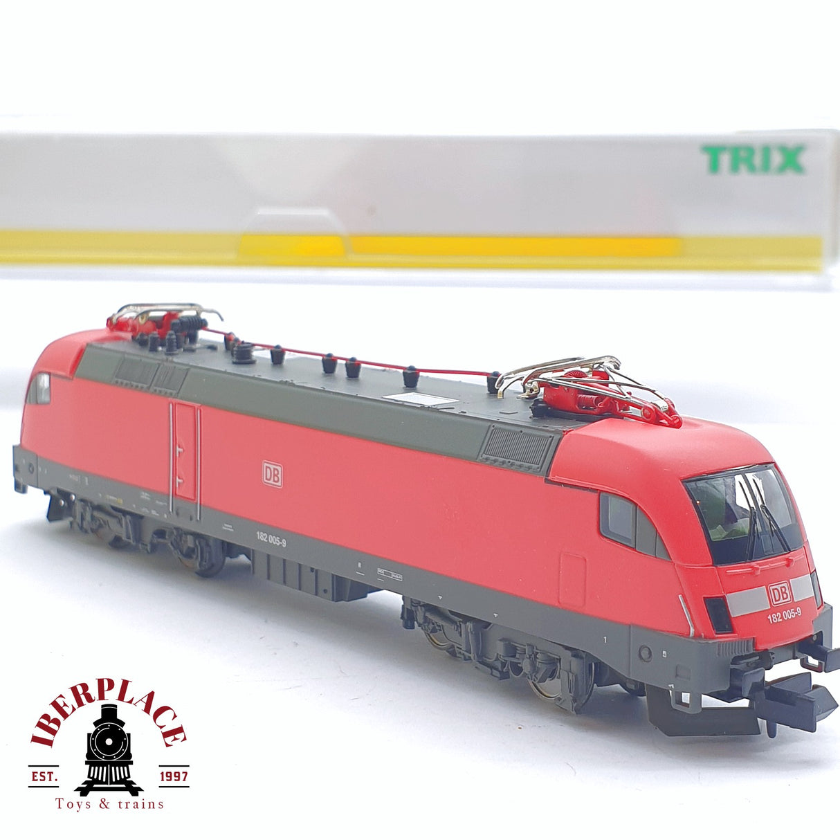 ♻️ 2 mano - Minitrix 12513 Locomotora BR 182 DB N escala 1:160 TEN06
