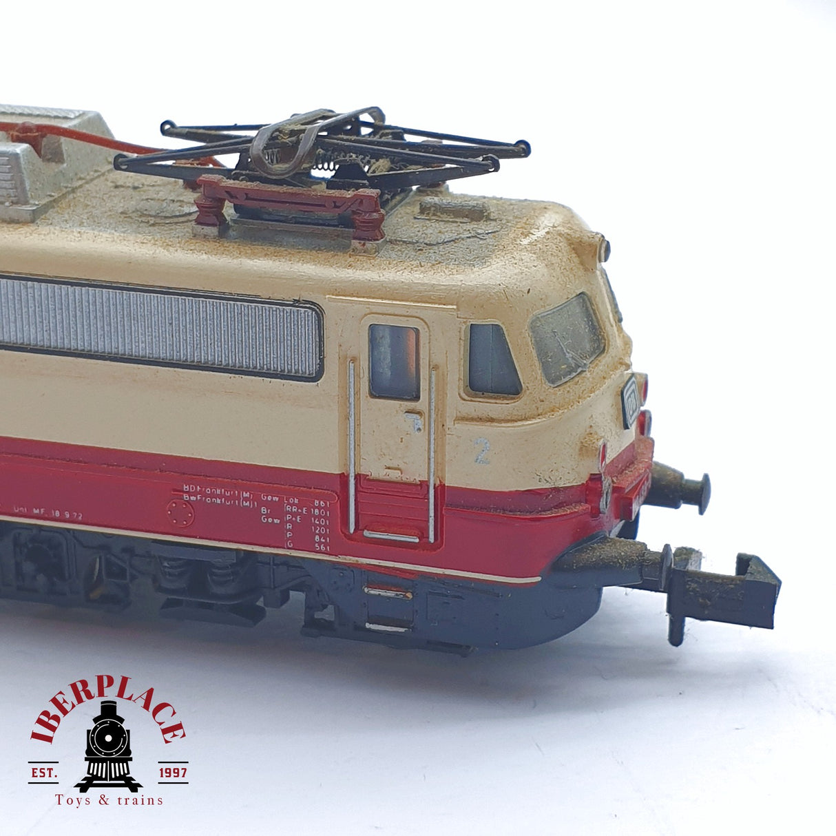 ♻️ 2 mano - Minitrix 51 2055 00 Locomotora BR 112 DB N escala 1:160 TEN06