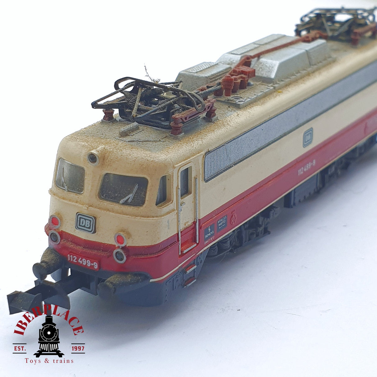 ♻️ 2 mano - Minitrix 51 2055 00 Locomotora BR 112 DB N escala 1:160 TEN06