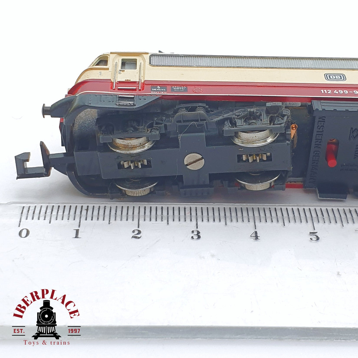 ♻️ 2 mano - Minitrix 51 2055 00 Locomotora BR 112 DB N escala 1:160 TEN06
