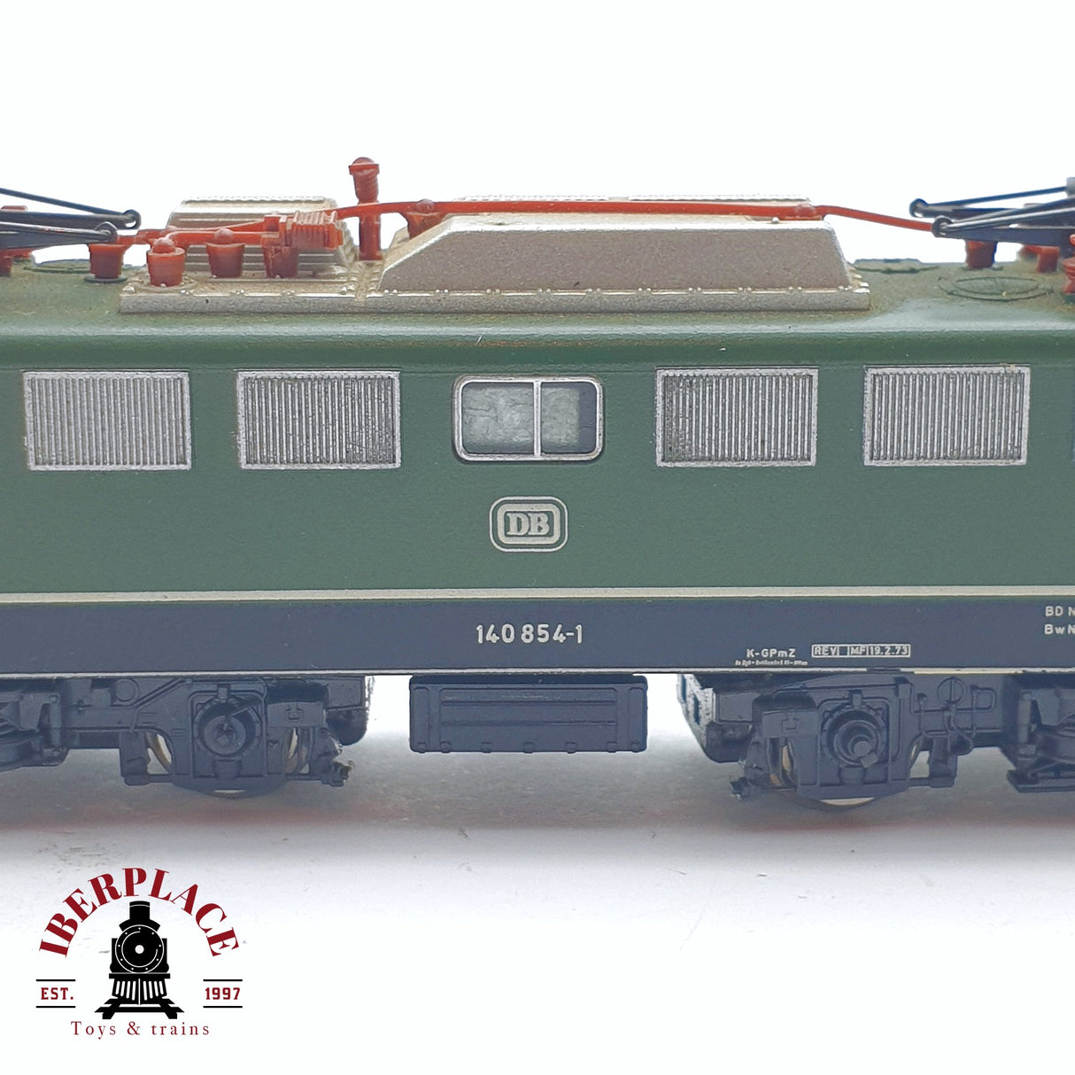 ♻️ 2 mano - Minitrix 51 2070 00 Locomotora BR 140 DB N escala 1:160 TEN06