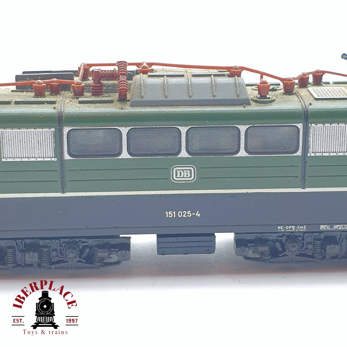 ♻️ 2 mano - Minitrix 51 2056 00 Locomotora BR 151 DB N escala 1:160 TEN06