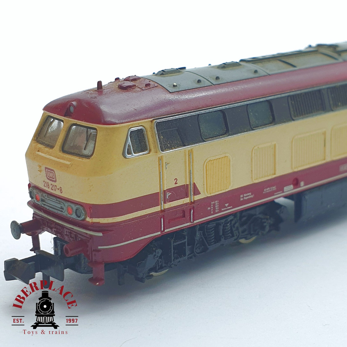 ♻️ 2 mano - Fleischmann 7234 Locomotora BR 218 DB N escala 1:160 TEN06