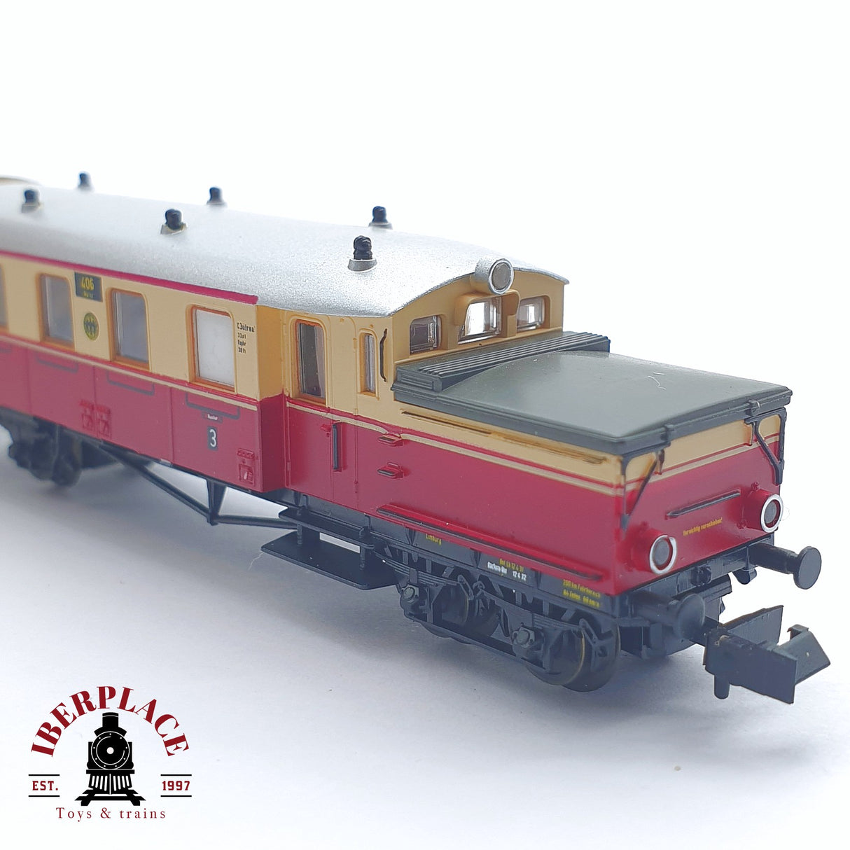 ♻️ 2 mano - Roco 23011N Locomotora 405/406 DRG N escala 1:160 TEN06