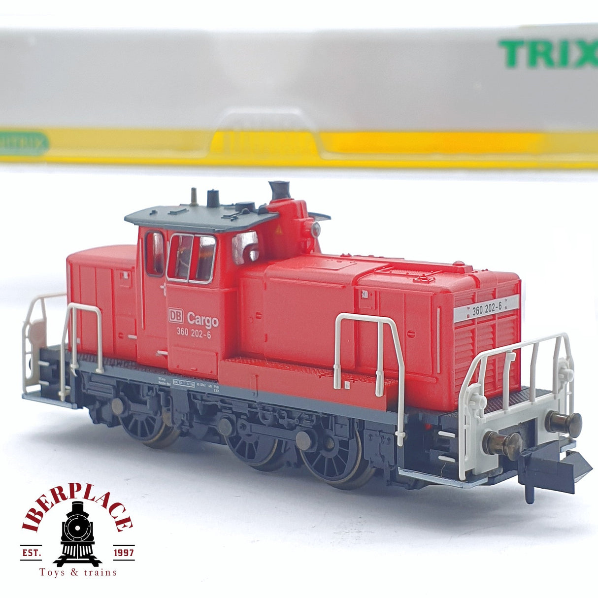 ♻️ 2 mano - Minitrix 12145 Locomotora BR 360 DB cargo N escala 1:160 TEN06
