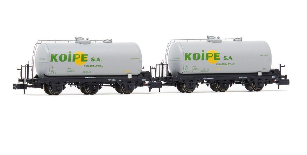 🧨 Liquidación – Arnold HN6611 Pack RENFE 2 Cisterna de 3 Ejes – KOYPE – Época IV 1:160 escala N