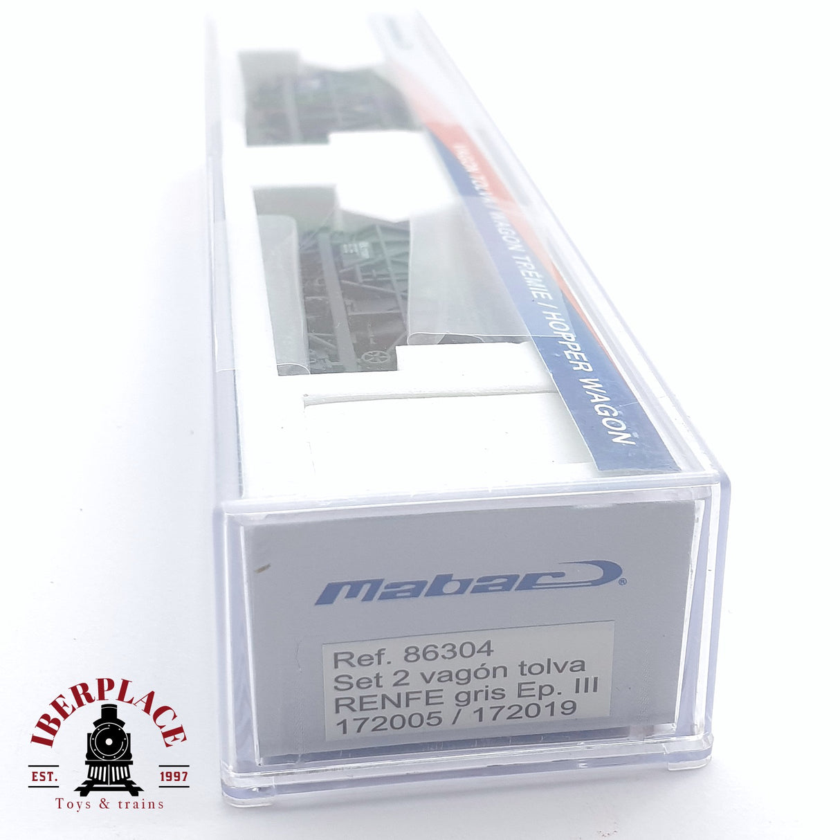 🆕 Mabar - 86304 Set de 2 Tolvas carbón T2 RENFE 172005 172019 Nuevo con caja N escala 1:160